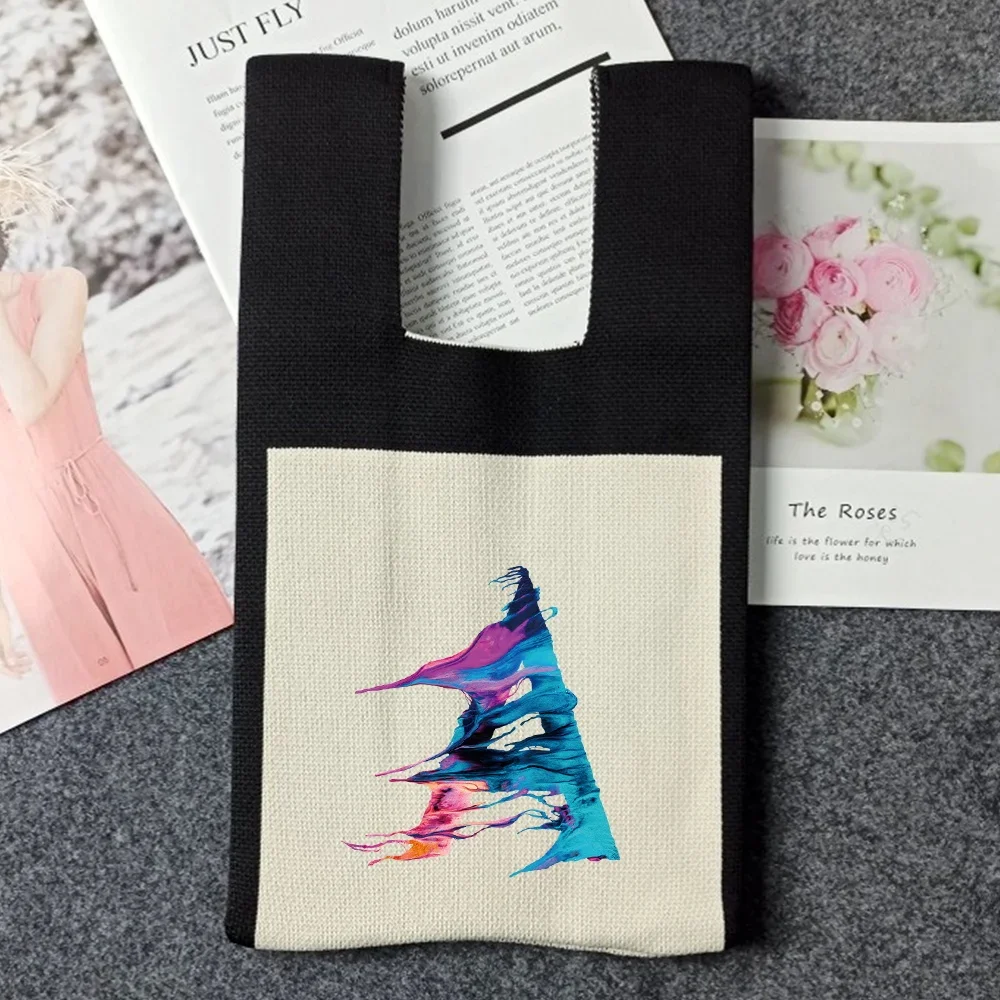 Сумка на запястье с узелком ручной работы женская сумка-тоут для покупок