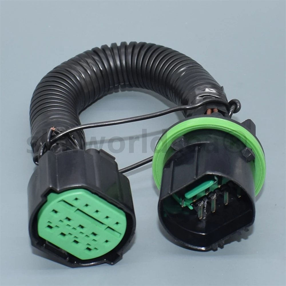 

Shhworldsea 14-контактный GL301-14021 автомобильная фара, водонепроницаемый адаптер, автомобильная лампа, разъем для освещения, удлинитель жгута проводов для KIA K2