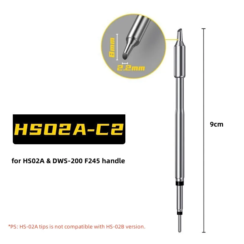 

Паяльные жала HS-02, DWS-200