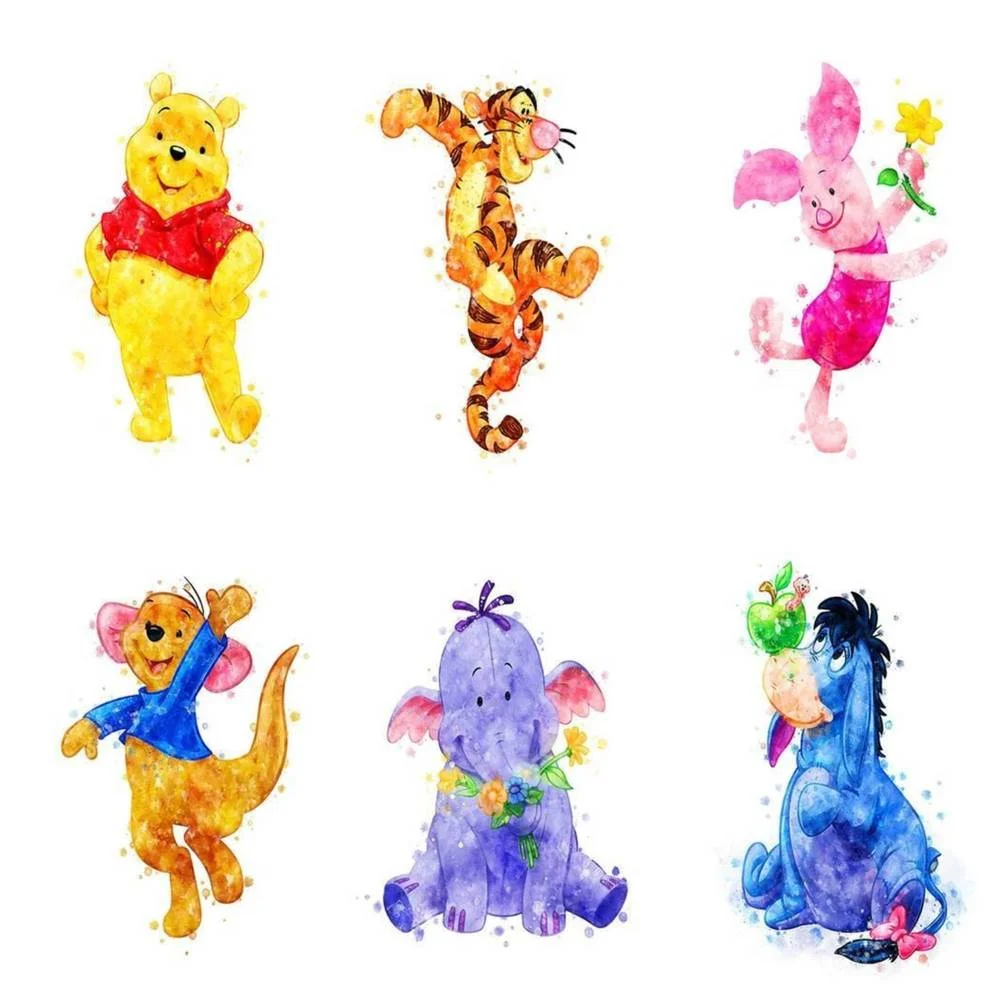 

Disney 5D DIY Diamond Painting Cross Stitch Set Winnie The Pooh Tigger Hand Inlay Children's Gifts Home Wall Art Decoration