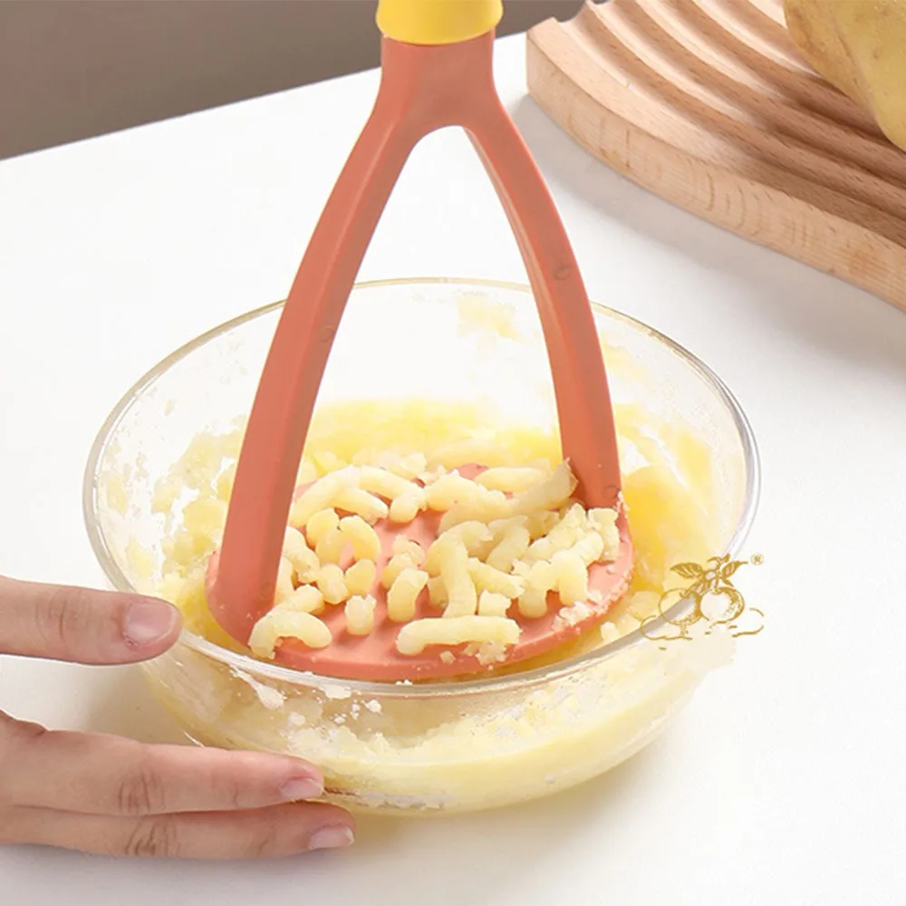 

Kitchen Potato Masher Carrot Press Mud Machine Garlic Crusher Portable Manual Fruit Vegetable Tool Food Processors With Handle