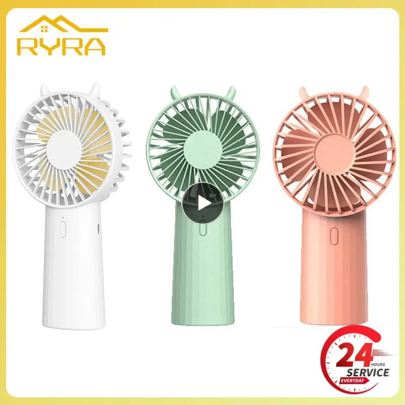 

Pocket Fans Usb Handheld Handheld Fan Portable Air Cooler Air Conditioning Mini Multifunctional Large Capacity Charging