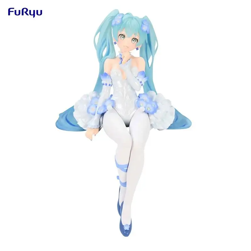 

Фигурка героя аниме Furyu Hatsune Miku Vocaloid Flower Elf, фигурка героя из ПВХ, 15 см, коллекционная игрушка, украшения, подарок для мальчика