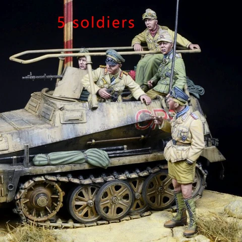 Фигурки солдат ЗКБОЗК 1/35 Северная Африка 1941-42