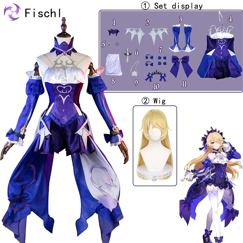 

Perruque De Cosplay D'halloween Pour Filles, Costume De Cosplay, Nouvelle Peau, Lolita, Anime Cosplay Costumes