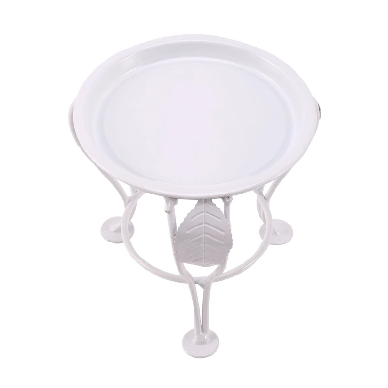 

Promotion! Iron Small Pot Stand Flower Stand Plants Stand Outdoor Indoor Succulent Pot Holder For Bedroom Garden