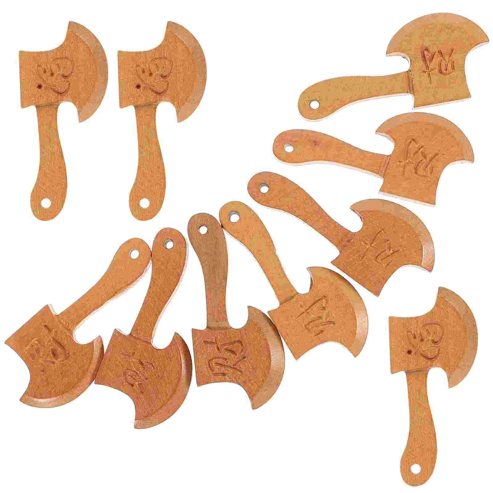 

Charms Charm Making Pendant Tool Jewelry Diy Wooden Necklace Hatchet Keychain Supplies Earring Wood Ornament 3D Beads Decor