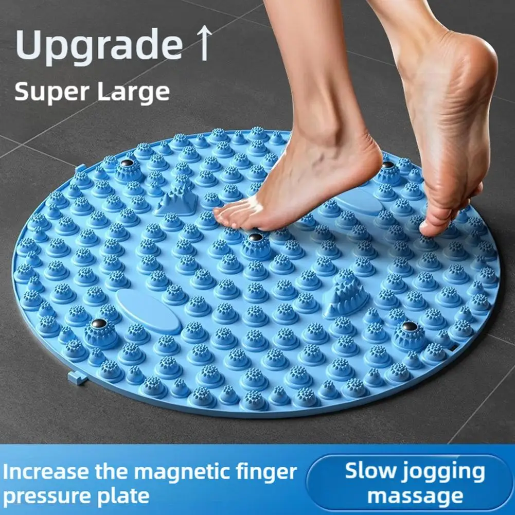 Foot Massage Acupressure Mat Muscle Relaxation Acupuncture Pilates Fitness Yoga Accessories Training Round Workout