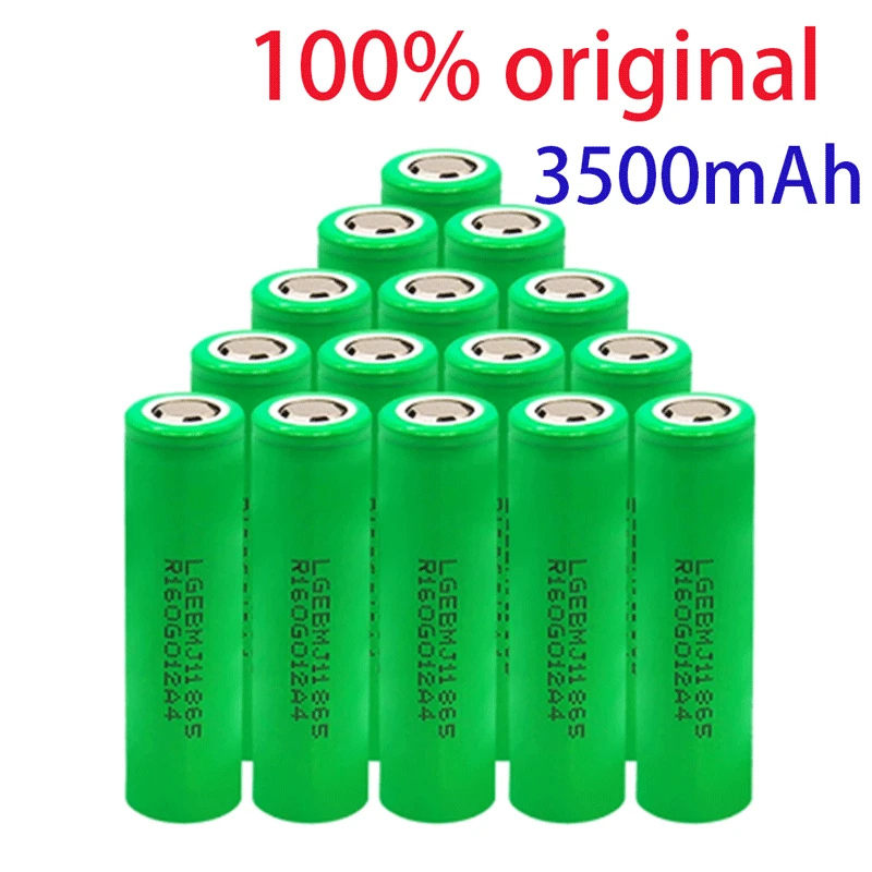 

18650 batterie MJ1 3500mAh 3.7V 30A 18650 lithium - ion de haute puissance d’origine, outil electrique MJ1 INR