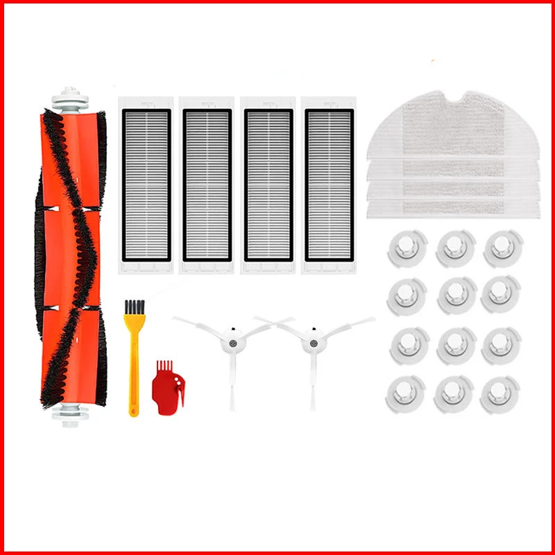 

Hepa Filter Main Brush For Xiaomi Roborock Vacuum Cleaner S5 Max S6 Max S6 Pure S6 MaxV S50 S51 S55 S60 S65 S5 S6 Spare Parts