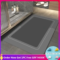 absorbent bath mats quick drying bathroom rug non slip bath tub side area rug napa skin floor mats home oil proof kitchen mat