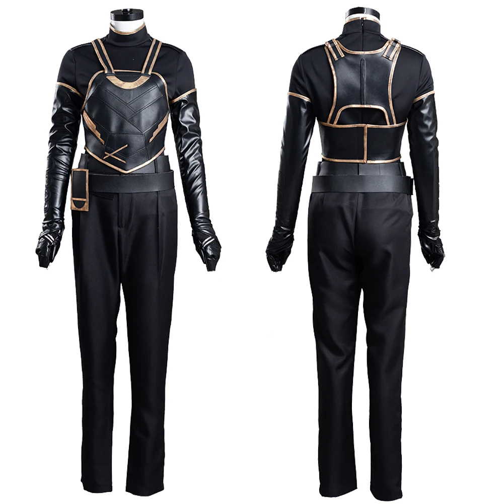 Сильви Косплей Костюм Фильм Локи Маскировка Супер злодей Одежда для ролевых игр