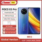 Смартфон POCO X3 Pro глобальная версия, Snapdragon 860, 8 ГБ, 256 ГБ, 120 Гц, DotDisplay 5160 мАч, 33 Вт, NFC, четыре искусственных AI-камеры