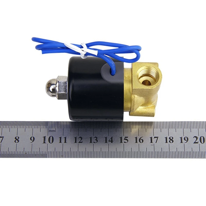 Электрический электромагнитный клапан с прямым приводом для воздуха и воды 24 В