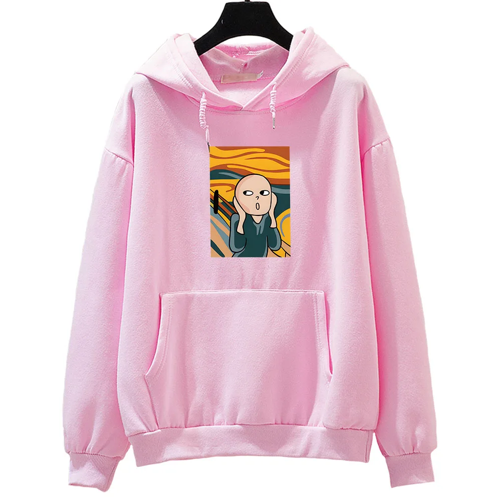 

The World Famous Painting Cartoon Hoodie Lovely Girls Kawaii/Cute Anime Print Sweatshirt Sense of Design Spring & Autumn Fashion