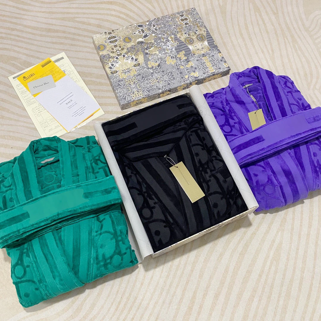 

Dressing gown women's autumn and winter long coral fleece thick couple bathrobe men's pajamas winter loungewear