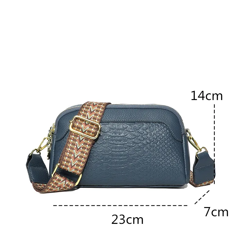 Женская сумка через плечо из натуральной кожи 2023