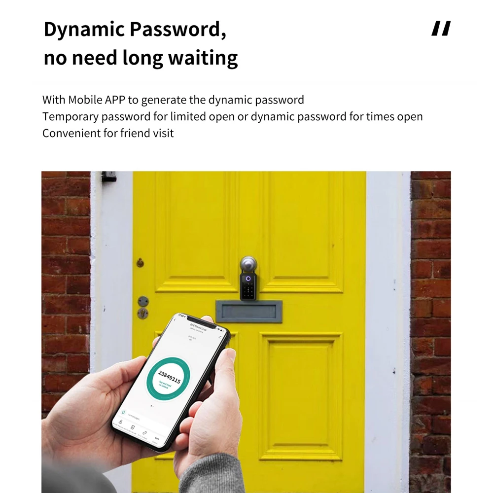 Смарт-ключ Intellithings TUYA BLE водонепроницаемый уличный Футляр для ключей с поддержкой