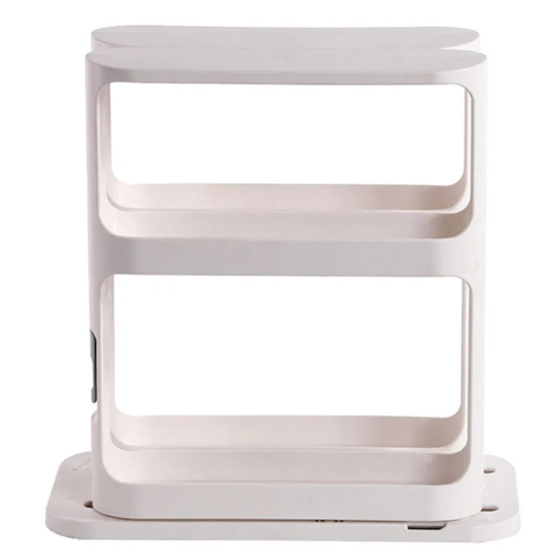 Кухонная полка для специй хранения пищевых контейнеров приправ вращающаяся