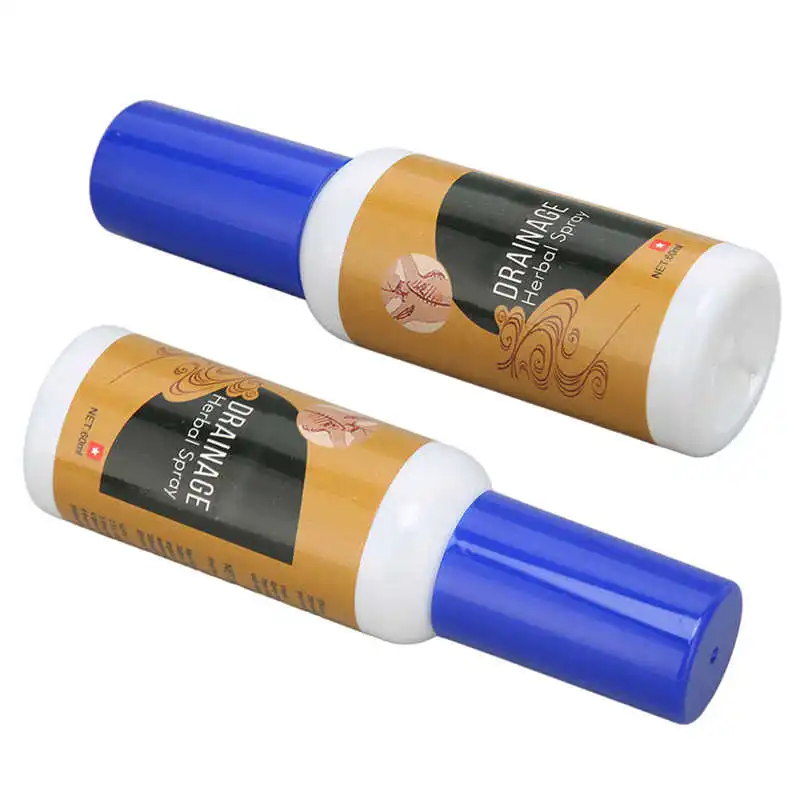 

Lymphocinesia Spray Strong Permeability 60ml Portable Lymphatic Cleansing Spray Blood Circulation for Travel
