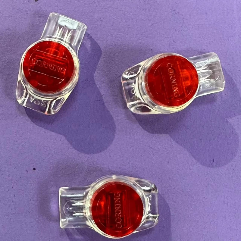 100 pcs Original UY K3 Three-wire multiplexed three-core fast Connect wiring telephone network cable crimping quick connector