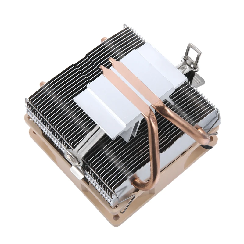 Кулер для процессора Intel LGA 2011 1200 1356 1150 1156 1155 1700 90 мм с 2 тепловыми трубками X79 X99 -