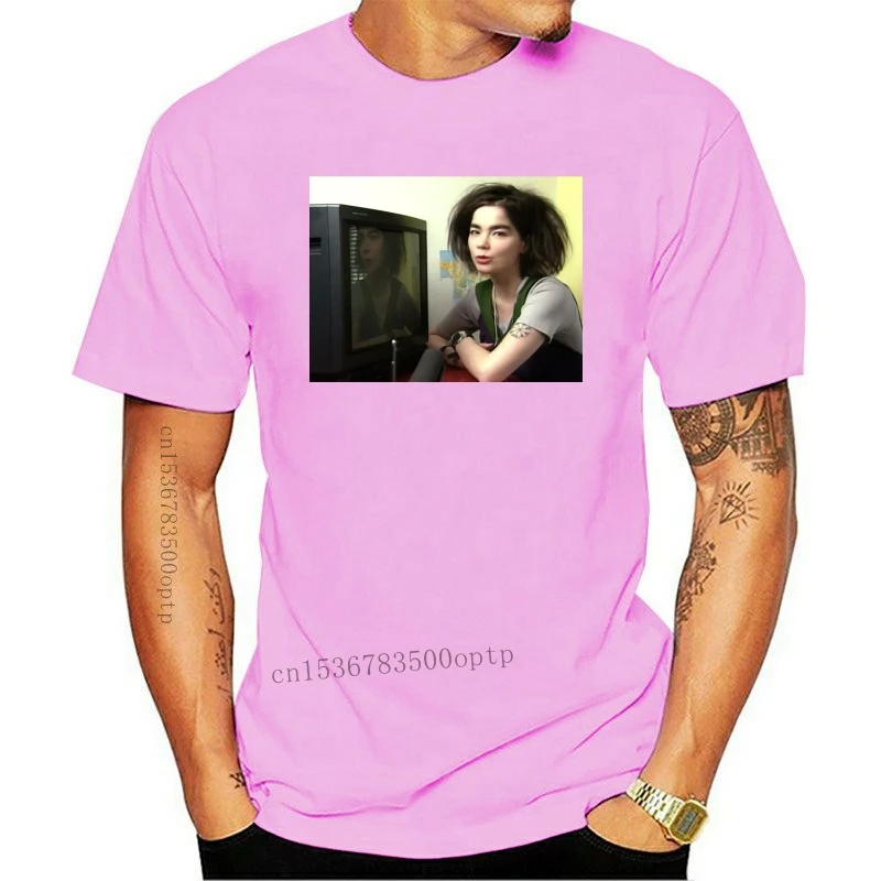 

2022 Men Short sleeve tshirt Bjork AESTETIC tv Unisex T Shirt Women t-shirt