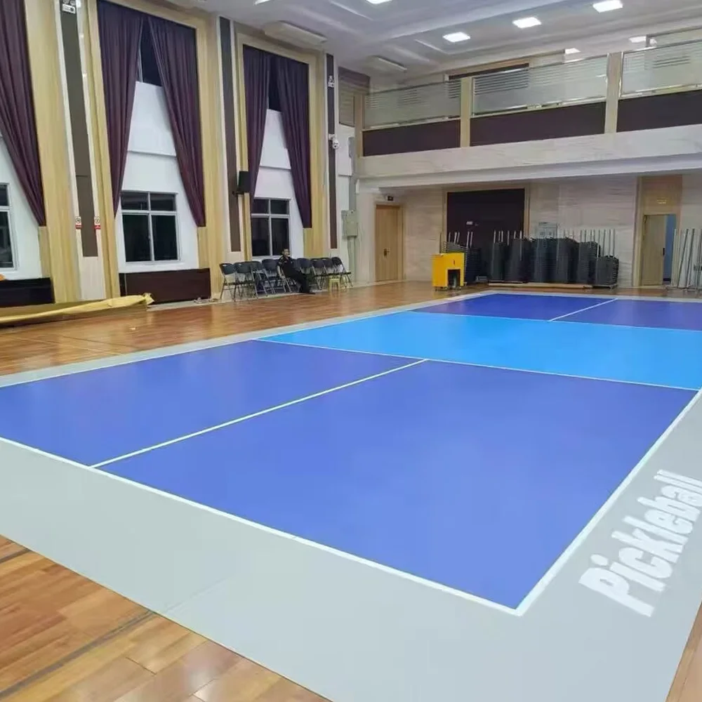 Многоцелевые спортивные места Beable. Поверхности Pickleball Court. Предварительно
