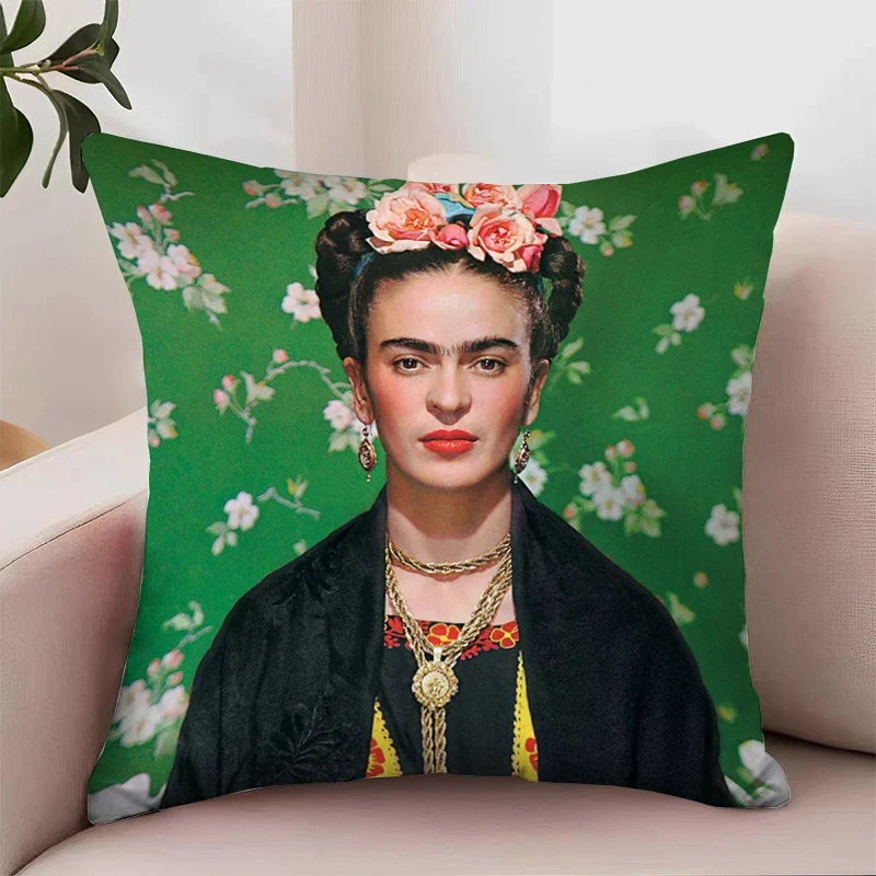 Роскошный чехол для подушки F-Frida K-Kahlo наволочки подушек 45x45