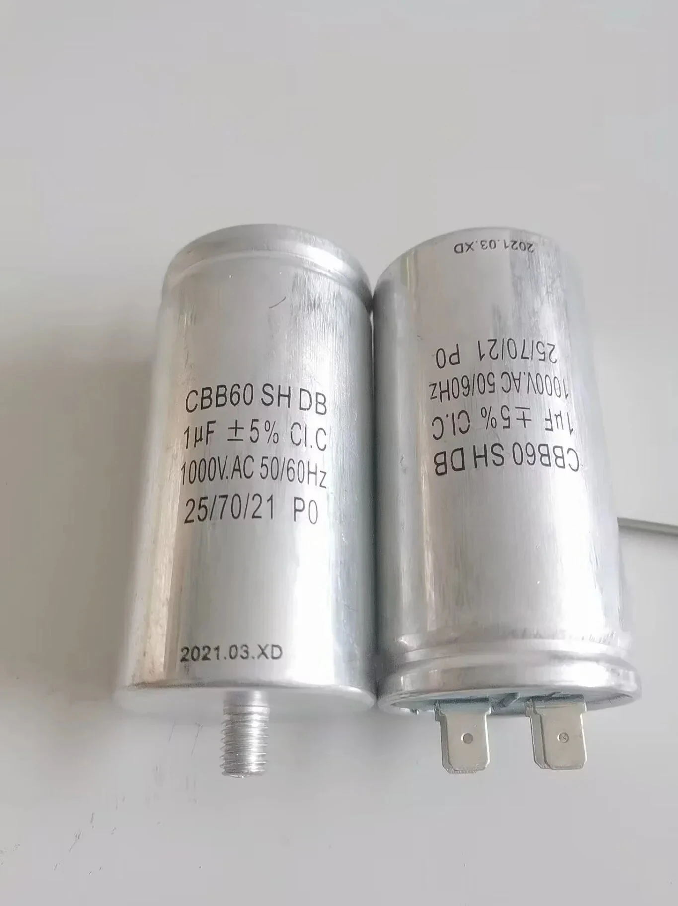 Фото Конденсатор CBB60 SH 0.47UF/2/8/10/1UF 1KV 1000V AC, резистивно-емкостный, для поглощения избыточной энергии №3