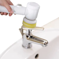 electric cordless kitchen cleaning brush cleaner scrubber for kitchen bathroom usb charging scrubber for bathroom kitchen living