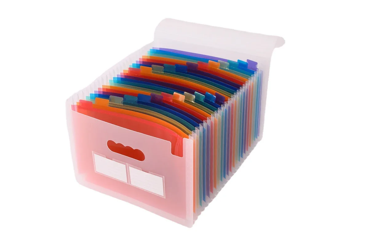 

Папка-органайзер для файлов большой вместимости формата А4, 24 слоя