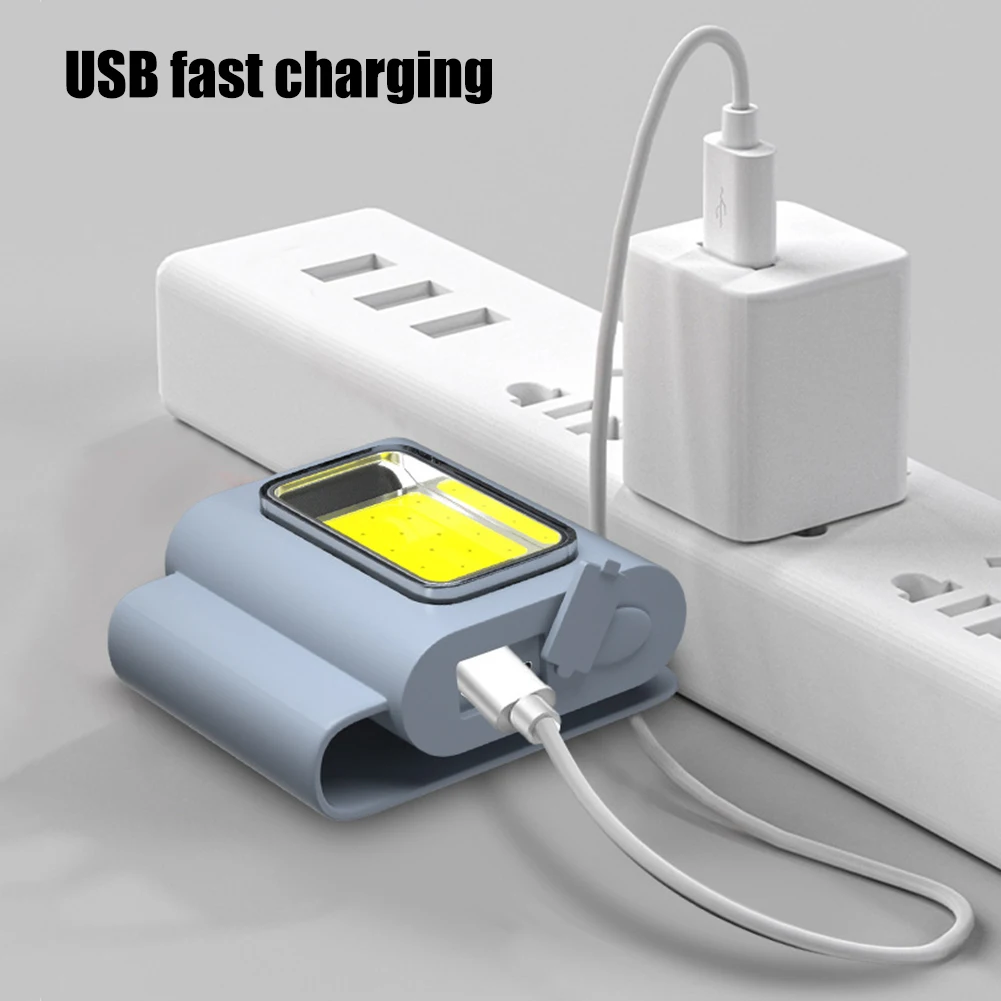 

Налобный фонарь с COB матрицей, 500 лм, зарядка от USB