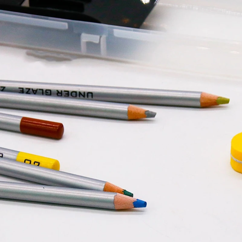 Керамические разноцветные карандаши с искусственной глазурью |