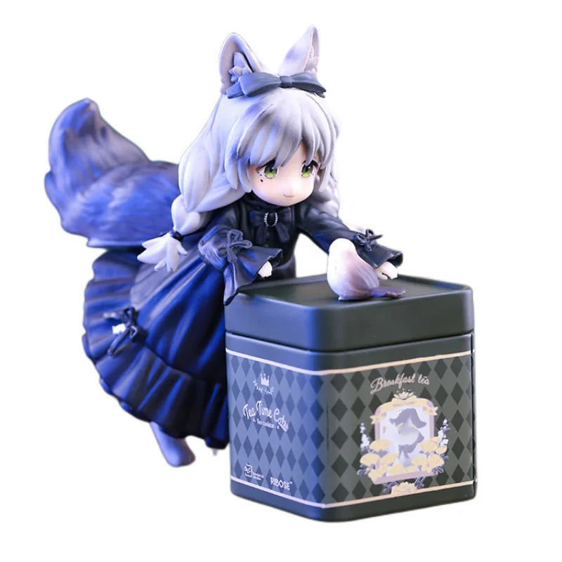 Shadow mage tea party cat. Shadow mage tea party cat. Tea time cats. Shadow mage tea party cat. Decorated life collection tea time cats british shorthair & tea canister.