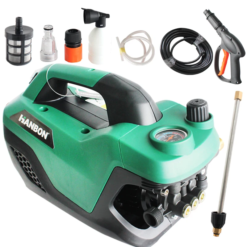 Портативная мойка высокого давления HANBON 141605 1800 Вт для автомобиля