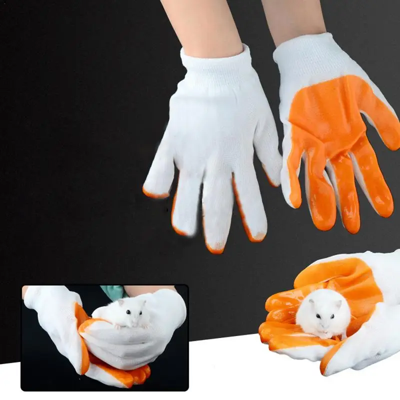 

Small Pets Biteproof Gloves Smashproof Hand Protection Gloves Anti Bite From Hamster Rabbit Chinchillas Guinea Pigs