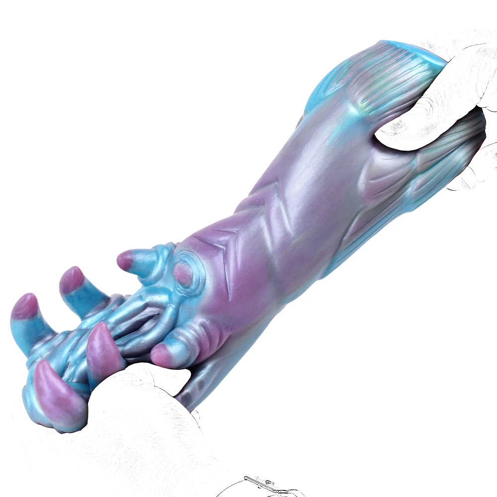 GEEBA животное мидии-фантазия силиконовый монстр коготь строкер для мужчин мужской