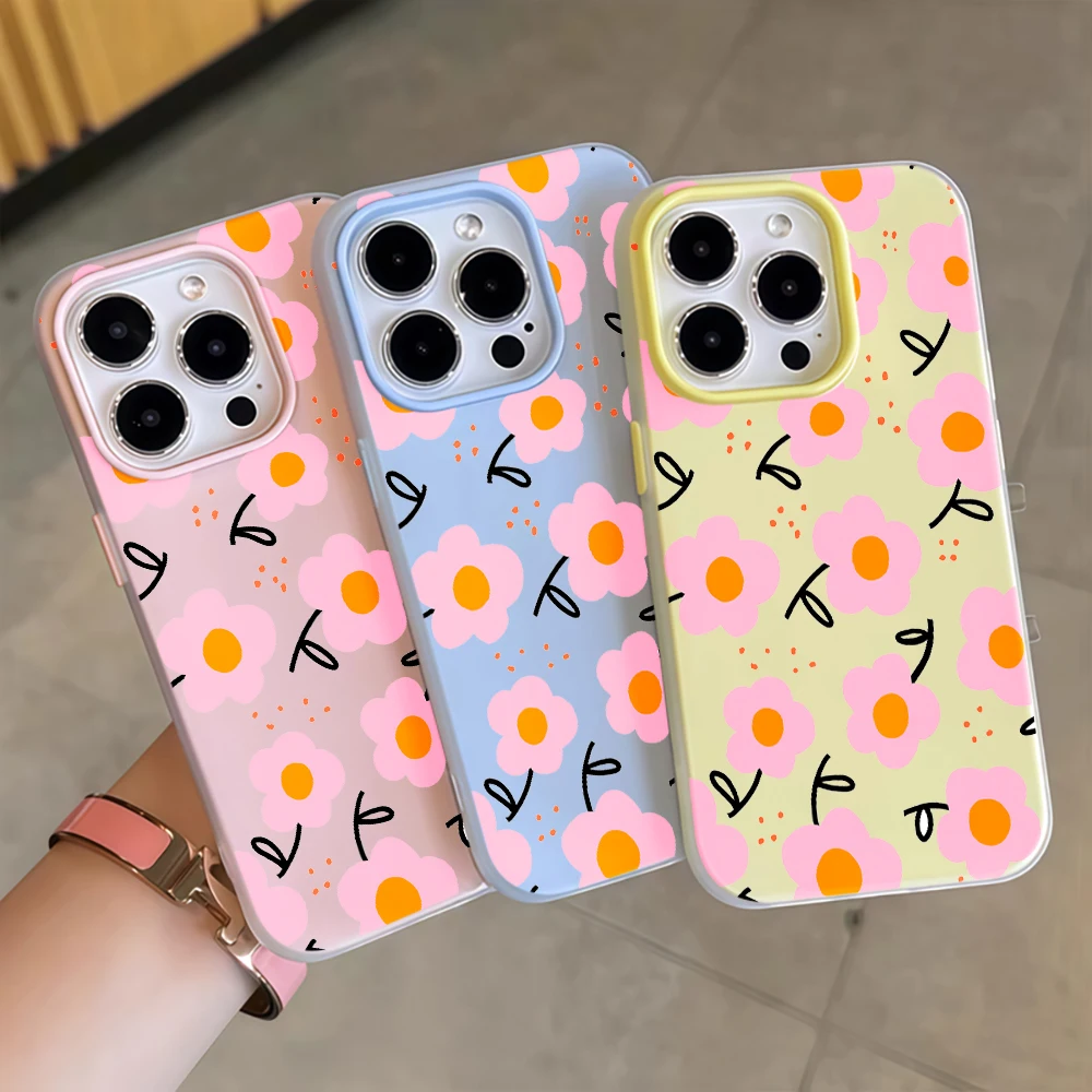 Фото Скандинавский ретро-чехол с цветочным принтом из мягкого TPU для Xiaomi 14T, 17 Pro Max, 15 T Pro, Mi 11 Lite 5G, 17 Pro №3