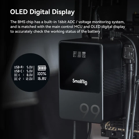 EACHSHOT VB99 внешняя батарея 99 Вт·ч для камеры