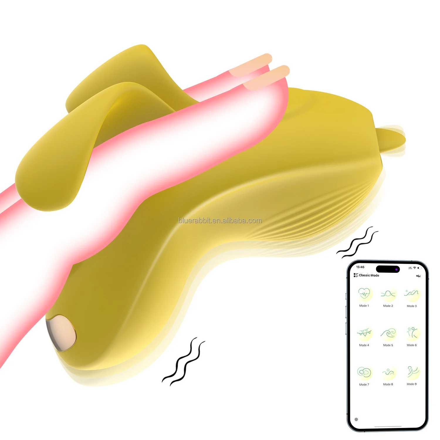 Новые вибраторы для ношения пальцев со стимулятором языка оптовая продажа