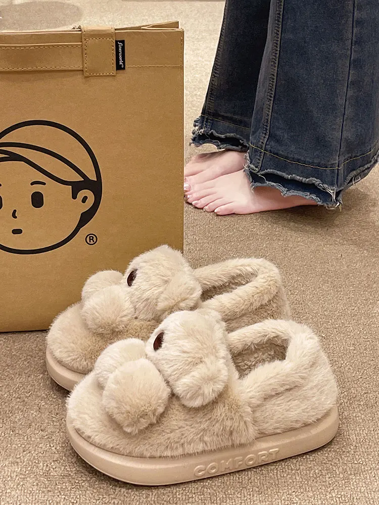 Сапоги Lolita зимняя обувь для женщин 2024 женские тапочки шлепанцы на каблуке сапоги