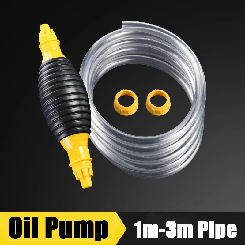 Универсальный автомобильный портативный ручной топливный насос праймер для