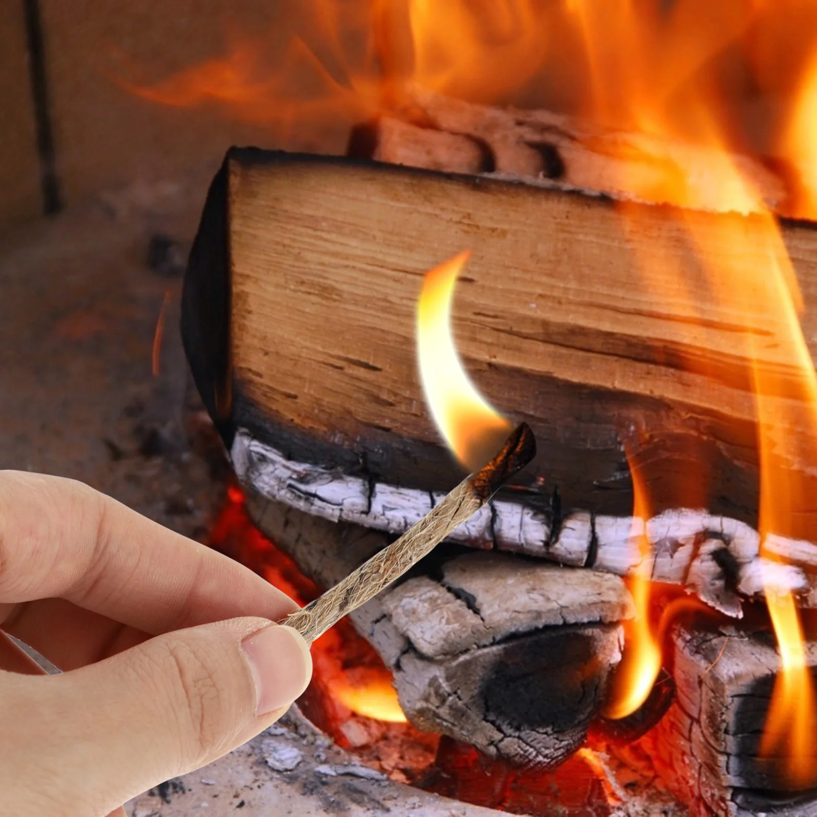 20 шт. инструменты для выживания в кемпинге пожарный стартер эко-зажигалка