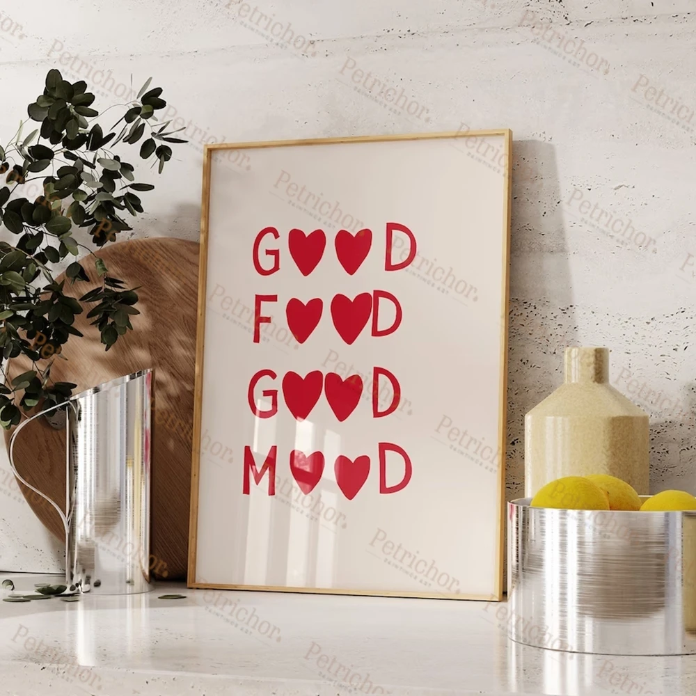 

Настенный декор с цитатой шеф-повара на холсте