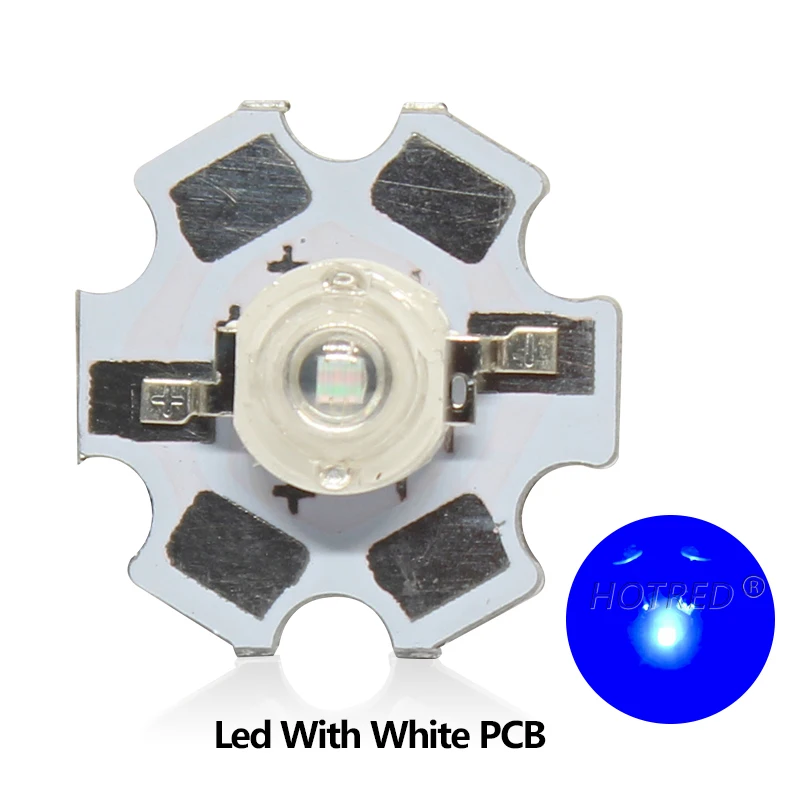 

HotRed 3W Королевский синий LED диод для выращивания растений