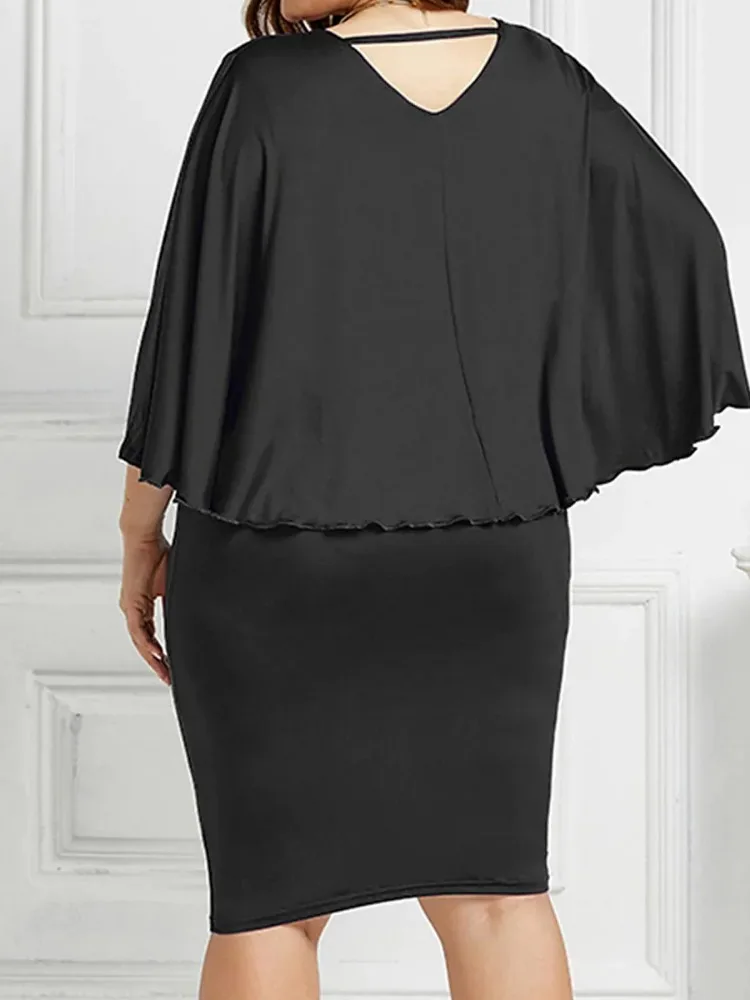 Рисунок 2 - Весенне-осенняя модная накидка летучая мышь