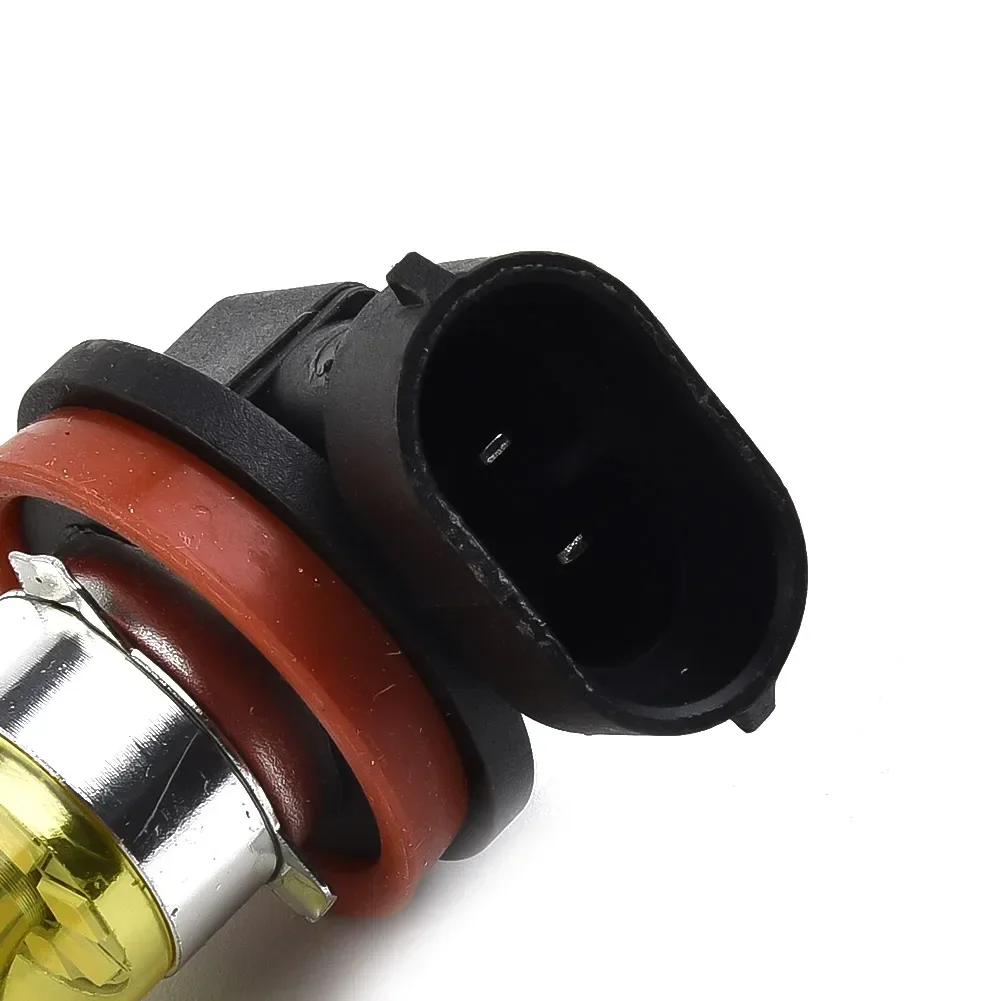 Canbus H11 H8 Светодиодные противотуманные фары желтые 4300K 100W 1500LM Супер яркие DRL