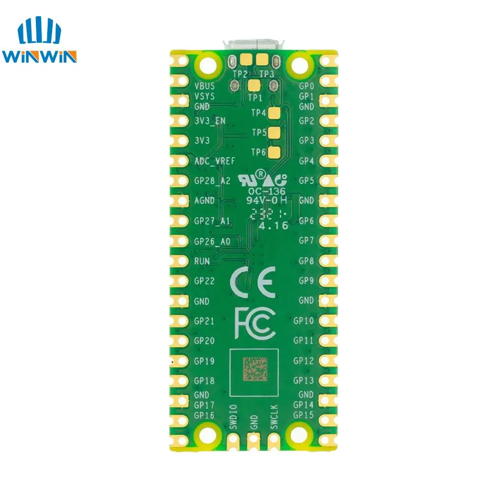Raspberry Pi Pico Board RP2040 двухъядерный КБ ARM микрокомпьютер с низкой мощностью