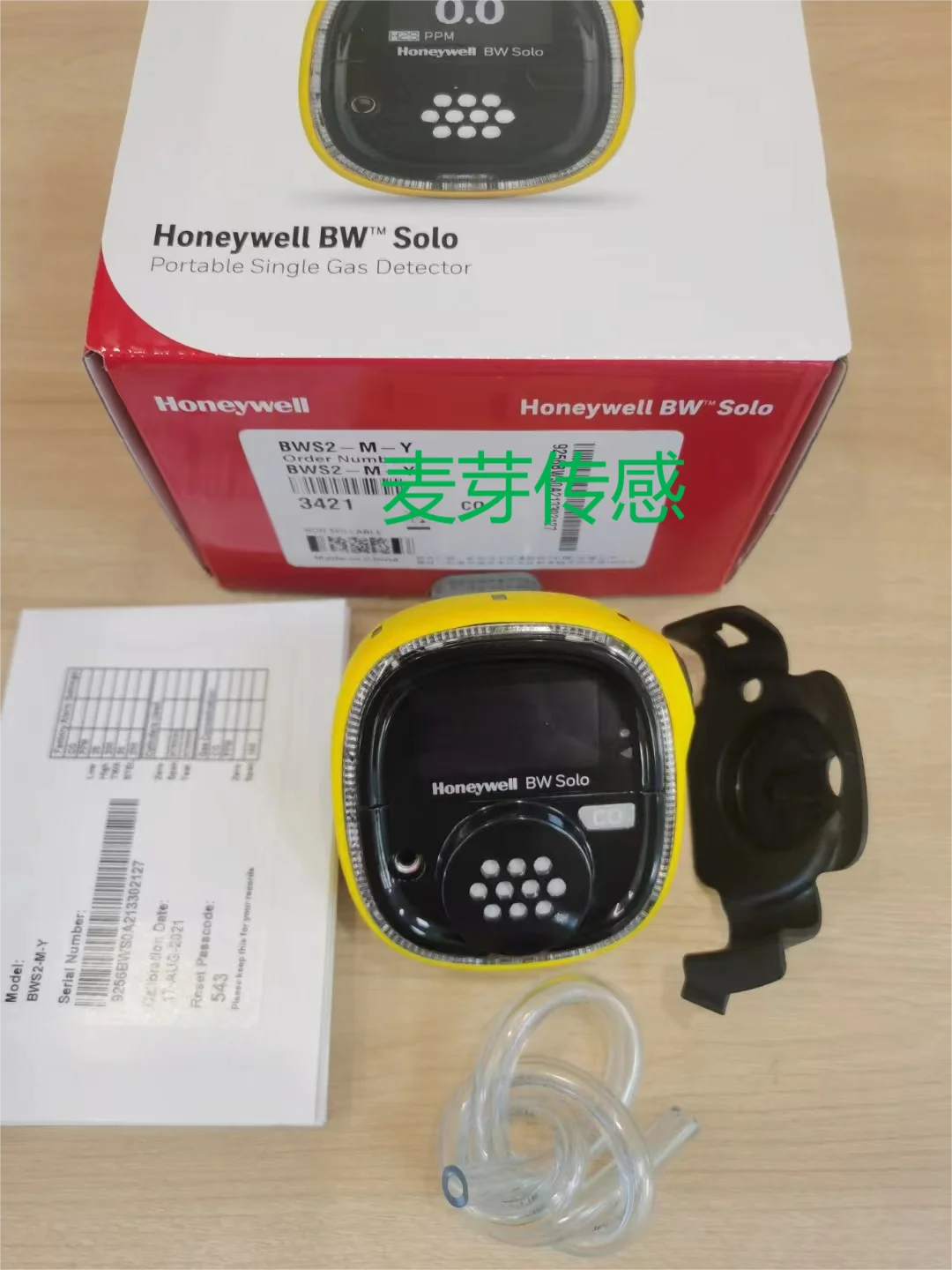 Одиночный Газовый Детектор BW Solo O2 с BLE подходит для датчика серии MST 4 детектора CO